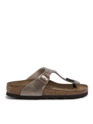 Birkenstock Japonki Gizeh Bs 1016145 Brązowy. Brązowe japonki Birkenstock, bez wzorów, ze skóry. Za 299.99 zł.