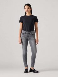 Levi's Dżinsy "711" - Skinny fit - w kolorze szarym rozmiar: W30/L34. Szare jeansy Levi's, l, z aplikacjami. Za 189.74 zł.