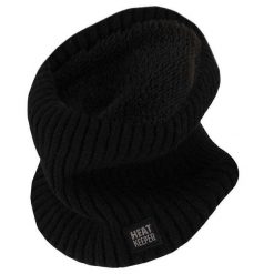 Komin termiczny - damski - Czarny - Onesize. Czarne szaliki i kominy HEAT KEEPER, bez wzorów, z elastanu. Za 134.79 zł.
