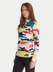 Rossignol Bluza techniczna RLOWL11 Kolorowy Slim Fit. Bluzy bez kaptura Rossignol, s, bez wzorów, z syntetyku, bez kaptura, narciarskie. Za 899.99 zł.