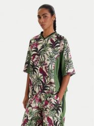 Adidas T-Shirt Farm Rio Premium KD4628 Zielony Loose Fit. Zielone t-shirty adidas, s, bez wzorów, z syntetyku, bez kołnierzyka, bez ramiączek. Za 399.99 zł.