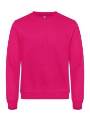 Clique Basic Roundneck bluza unisex z okrągłym dekoltem, materiał. Czerwone bluzy CLIQUE, m, bez wzorów, z bawełny, bez kaptura. Za 158.26 zł.