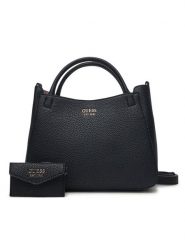 Guess Torebka HWPG96 48050 Czarny. Czarne torebki klasyczne Guess, z aplikacjami, ze skóry, bez dodatków. Za 419.99 zł.