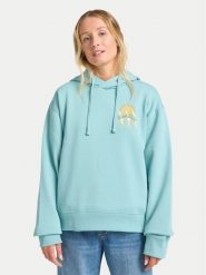 Billabong Bluza Ready And Set EBJSF00184 Turkusowy Loose Fit. Niebieskie bluzy Billabong, s, bez wzorów, z bawełny, bez kaptura. Za 299.99 zł.