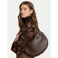 Torebka LAUREN RALPH LAUREN. Brązowe torebki klasyczne Lauren Ralph Lauren, bez wzorów, klasyczne, bez dodatków. Za 1,899.00 zł.