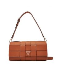 Guess Torebka Maylee HWWG96 61190 Brązowy. Brązowe torebki klasyczne Guess, z aplikacjami, ze skóry, bez dodatków. Za 519.99 zł.