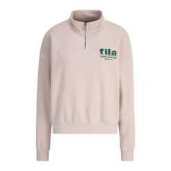 Bluza damska FILA Lima. Brązowe bluzy Fila, xs, bez wzorów, casualowe, bez ramiączek, bez kaptura. Za 149.99 zł.
