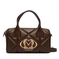 Torebka LOVE MOSCHINO. Brązowe torebki klasyczne Love Moschino, bez wzorów, klasyczne, bez dodatków. Za 949.99 zł.