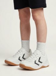 Buty halowe Hummel Multiplay Flex LC 2.0. Szare buty trekkingowe Hummel, z materiału, bez zapięcia. Za 216.50 zł.