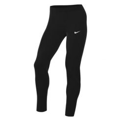 Damskie Spodnie Do Biegania Academy Pro 24 DriFIT. Czarne spodnie dresowe Nike, bez wzorów, długie, do biegania. Za 242.99 zł.