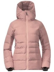 Bergans Puchowa kurtka narciarska w kolorze jasnoróżowym rozmiar: L. Różowe kurtki narciarskie Bergans, l, bez wzorów, z puchu, bez kaptura, narciarskie. Za 728.19 zł.