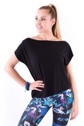 Bluza na fitness damska 2skin SENSUAL BLACK. Czarne bluzy bez kaptura 2SkIN, uniwersalny, bez wzorów, z materiału, bez kaptura, na fitness i siłownię. Za 89.00 zł.