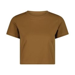 Damski tank top CMP Sara. Brązowe topy CMP, bez wzorów, bez kołnierzyka, bez ramiączek. Za 176.50 zł.