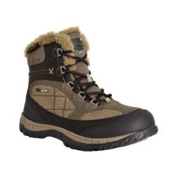 Buty trekkingowe damskie Regatta Hawthorn Evo. Brązowe buty trekkingowe Regatta, na zimę, z materiału, bez zapięcia. Za 283.36 zł.