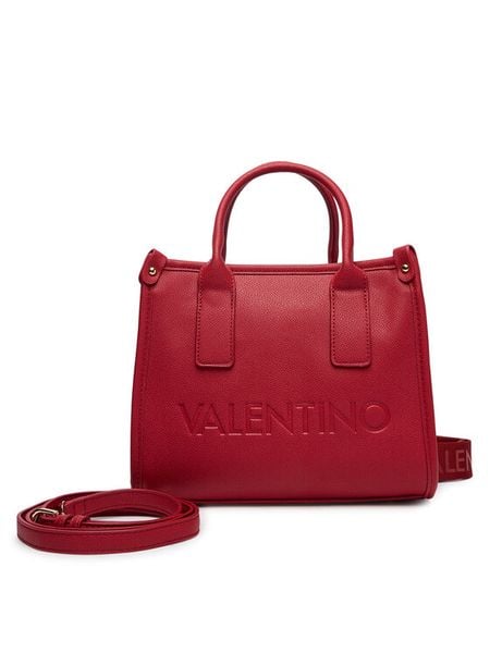 Valentino Torebka Foxy Re VBS9EO05 Czerwony. Czerwone torebki klasyczne Valentino, bez wzorów, ze skóry, bez dodatków. Za 639.99 zł.
