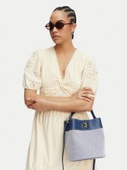 Furla Torebka Amelia M Bucket WB01953 BX4421 CN 4296S Granatowy. Niebieskie torebki klasyczne Furla, bez wzorów, ze skóry, bez dodatków. Za 1,529.00 zł.
