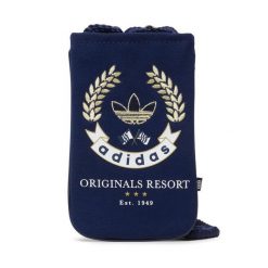 Saszetka adidas. Niebieskie nerki i saszetki adidas, bez wzorów, młodzieżowe, bez dodatków. Za 79.99 zł.