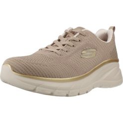 Buty SKECHERS FASHION FIT 2.0 MOONLIGHT Brązowy. Brązowe buty trekkingowe Skechers, bez wzorów, z tkaniny, bez zapięcia, trekkingowe. Za 325.99 zł.