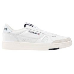 Buty treningowe damskie Reebok LT Court. Białe buty treningowe Reebok, bez wzorów, bez zapięcia. Za 276.00 zł.