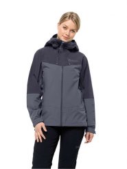 Jack Wolfskin Kurtka narciarska "Alpspitze Tour" w kolorze antracytowym rozmiar: S. Czarne kurtki narciarskie Jack Wolfskin, s, bez wzorów, bez kaptura, narciarskie. Za 616.40 zł.