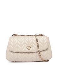 Guess Torebka Cheryl HWTQ97 20210 Écru. Listonoszki Guess, z aplikacjami, ze skóry, bez dodatków. Za 699.99 zł.
