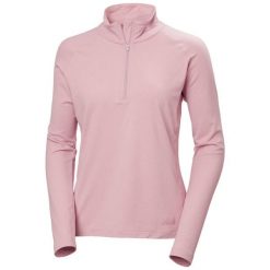 Damska bluza dresowa 1/2 z zamkiem błyskawicznym Helly Hansen Tyri. Czerwone bluzy bez kaptura Helly Hansen, bez wzorów, z dresówki, bez kaptura, do biegania. Za 362.50 zł.