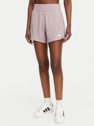 Adidas Szorty sportowe Pacer Essentials Knit KD9849 Fioletowy Regular Fit. Fioletowe szorty sportowe adidas, bez wzorów, z syntetyku, na fitness i siłownię. Za 129.99 zł.