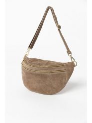 Anna Morellini Skórzana saszetka "Lolanda" w kolorze szarobrązowym - 36 x 22 x 12 cm rozmiar: onesize. Brązowe nerki i saszetki Anna Morellini, bez wzorów, z materiału, sportowe, bez dodatków. Za 260.99 zł.