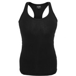 Damski tank top Urban Classic jersey. Białe topy Urban Classics, bez wzorów, z jersey, bez kołnierzyka, bez ramiączek. Za 82.50 zł.