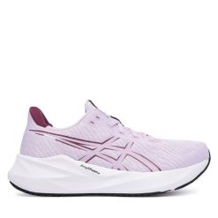 Buty do biegania Asics. Fioletowe buty do biegania ASICS, bez wzorów, bez zapięcia, do biegania. Za 329.99 zł.