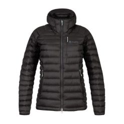 Damska kurtka z kapturem Rafiki Project. Czarne kurtki RAFIKI, bez wzorów, z puchu, sportowe, z kapturem. W wyprzedaży za 889.45 zł.