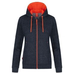 Bluza Loap Edita dla kobiet - Komfort i styl z miękkiej bawełny. Niebieskie bluzy GLENMUIR, bez wzorów, z bawełny, bez kaptura. Za 130.60 zł.