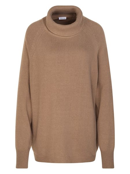 Seidensticker Golf w kolorze jasnobrązowym rozmiar: M. Brązowe swetry Seidensticker, m, bez wzorów, bez ramiączek. Za 324.26 zł.