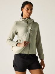 Regatta Kurtka polarowa "Kemilia" w kolorze khaki rozmiar: 36. Brązowe kurtki Regatta, bez wzorów, z materiału, bez kaptura. Za 128.25 zł.