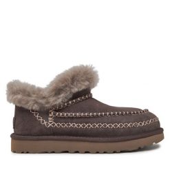 Śniegowce Ugg. Szare śniegowce UGG, bez wzorów, bez zapięcia. Za 809.99 zł.