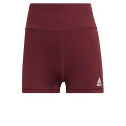 Spodenki damskie Adidas Yoga Essentials szorty dopasowane sportowe. Czerwone szorty sportowe adidas, bez wzorów, z elastanu, na fitness i siłownię. Za 103.00 zł.