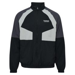 Bluza dresowa zapinana na zamek błyskawiczny Hummel Loose. Czarne bluzy bez kaptura Hummel, xl, bez wzorów, z dresówki, bez kaptura. Za 264.45 zł.