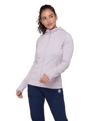 Mammut Kurtka polarowa "Taiss ML" w kolorze jasnoróżowym rozmiar: M. Różowe kurtki Mammut, m, bez wzorów, z materiału, bez kaptura. Za 364.95 zł.