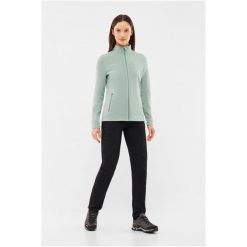 Bluza damska VIKING Tesero Lady Polartec. Zielone bluzy bez kaptura Viking, bez wzorów, bez kaptura, trekkingowe. Za 239.90 zł.