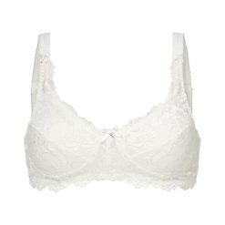 Cellbes Biustonosz Bella złamana biel female biały 95D. Białe biustonosze sportowe Cellbes, bez wzorów, z koronki. Za 79.00 zł.