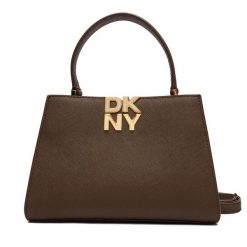 Torebka DKNY. Brązowe torebki klasyczne DKNY, bez wzorów, klasyczne, bez dodatków. Za 1,099.00 zł.