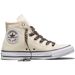 Buty sportowe Converse Chuck Taylor All Star. Brązowe buty treningowe Converse, bez wzorów, z materiału, bez zapięcia. Za 590.00 zł.