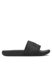 Fila Klapki Morro Bay Mld Slipper Wmn FFW0410 Czarny. Czarne klapki Fila, bez wzorów, z gumy, sportowe, bez obcasa, bez zapięcia. Za 119.99 zł.