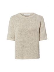 Marc O'Polo Sweter z dzianiny Kobiety Bawełna beżowy, S. Brązowe swetry Marc O'Polo, na lato, s, bez wzorów, z bawełny, klasyczne, bez ramiączek. Za 429.95 zł.