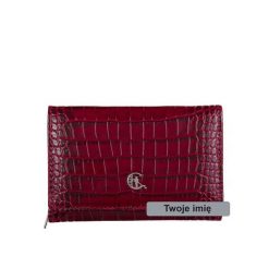 Portfel damski z grawerem skórzany Canaletto włoska skóra PD1225cs162RFIDPS. Portfele bez wzorów, ze skóry. Za 180.00 zł.