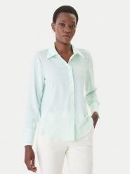 Rinascimento Koszula CFC0127447003 Zielony Regular Fit. Zielone koszule Rinascimento, m, bez wzorów, z syntetyku, bez kołnierzyka, bez ramiączek. Za 279.99 zł.