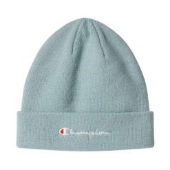 Czapka Champion Beanie Cap 806064. Niebieskie czapki zimowe Champion, bez wzorów, sportowe. Za 54.90 zł.