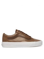 Vans Tenisówki Old Skool VN000EDYFST1 Brązowy. Brązowe trampki Vans, bez wzorów, ze skóry, bez zapięcia. Za 429.99 zł.
