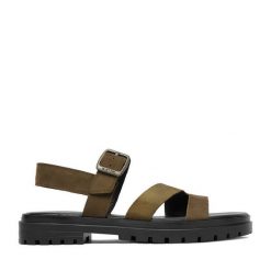 Sandały G-Star Raw. Brązowe sandały G-Star Raw, bez wzorów, retro, bez obcasa, na płaskiej podeszwie, bez zapięcia. Za 259.99 zł.