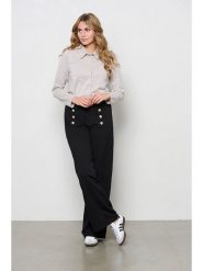 &Co Woman Bluzka "Lotte" w kolorze beżowym rozmiar: 3XL. Brązowe bluzki &Co Woman, xl, bez wzorów, bez kołnierzyka, bez ramiączek. Za 110.04 zł.